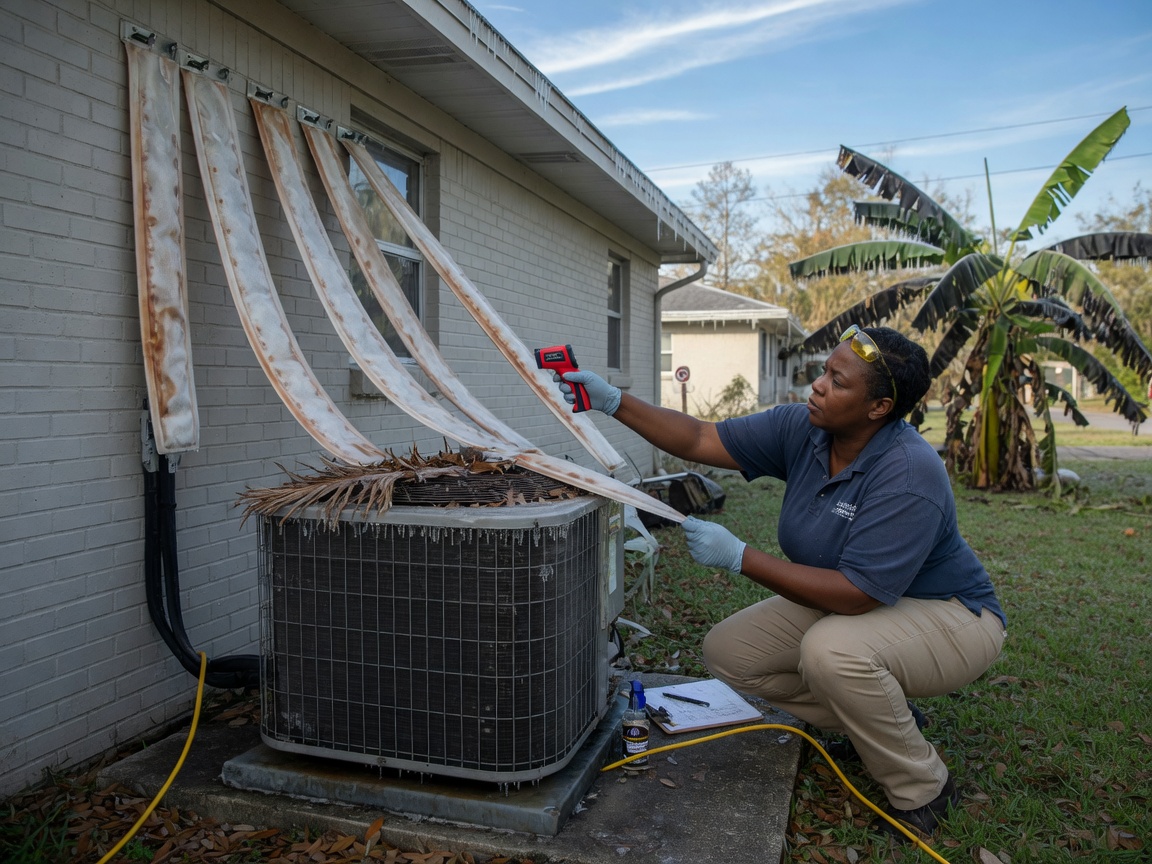 Inspecting Heat Strips After Unexpected Freezes